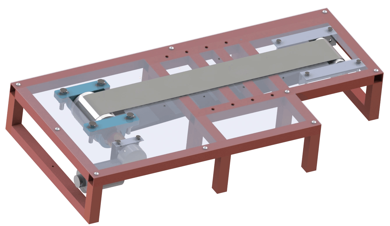 Conveyor base subassembly
