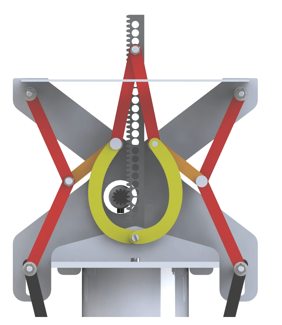 Lid capper top-down view