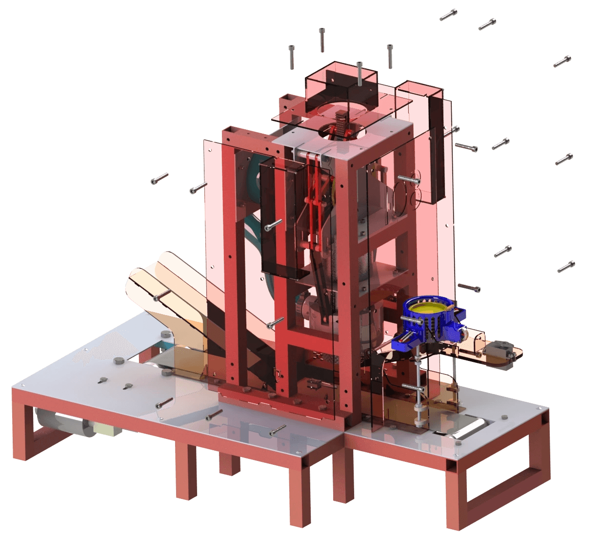 Full system exploded view