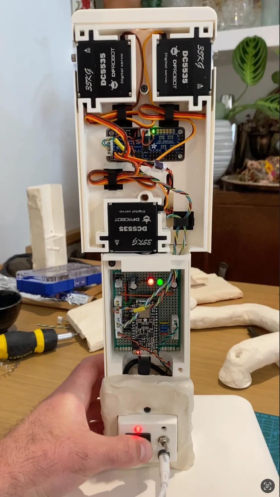 Martial Arts Pose Demonstration