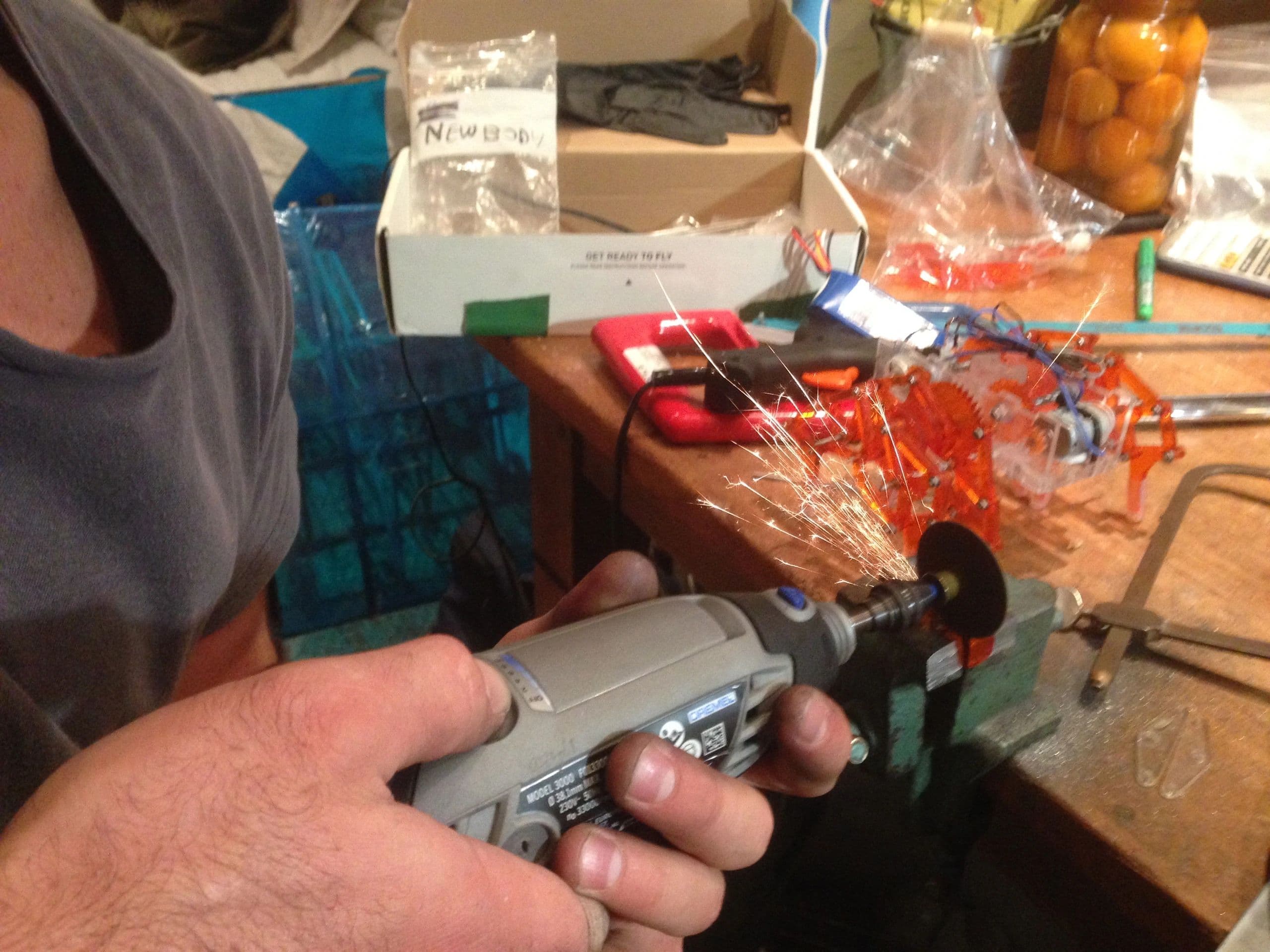 Robot platform detail