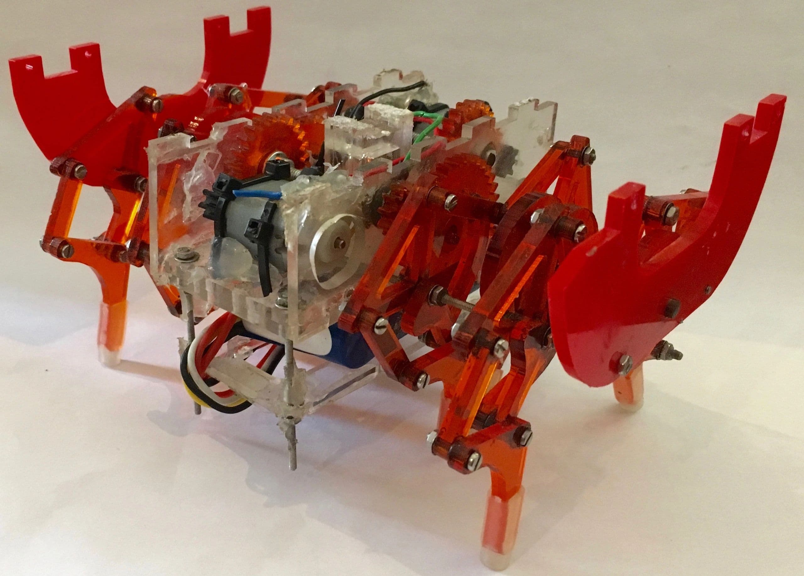 Robot during build phase